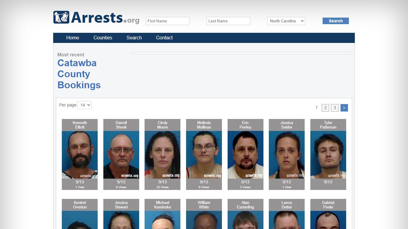 Catawba County Arrests and Inmate Search